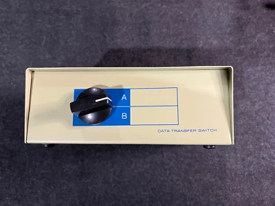 DATA TRANSFER SWITCH 2 CHANNEL (A, B) 2 PORT 10 BASE
