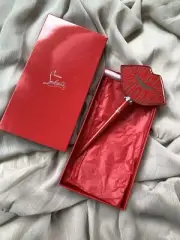 Christian Louboutin Red Hand-held Mirror NIB