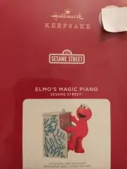HALLMARK KEEPSAKE SESAME STREET ELMO'S MAGIC PIANO BNIP