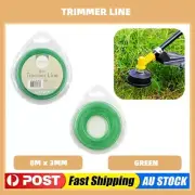 Garden Trimmer Line 8m Green Whipper Snipper Cord Wire Brushcutter 3mm Width