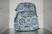 Vera Bradley Essential Large Backpack Sketched Medallion 39440-19052 Cotton NWT