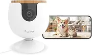 Furbo Mini Pet Camera: Small Camera, Big Safety & Peace of Mind | Compact Smart Camera, Full HD, Colour Night Vision, Auto Tracking, 2-Way Audio, Bark or Meow Alerts, Cat or Dog Camera w/Phone App