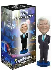 Ted Kennedy Original Hand-Painted Royal Bobbles Bobblehead Retired