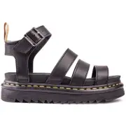 Dr Martens Womens Vegan Blaire Platforms Sandals Black