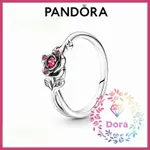 DORA SHOP❤ PANDORA潘朵拉 美女與野獸玫瑰戒指 愛情 情侶 情人節 禮物190017C01