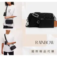 在飛比找蝦皮購物優惠-✨✈️RAINBOW 國際精品代購✨Coach香布蕾黑色二合