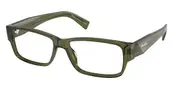 Prada PR B09V 25A1O1 Men's Glasses Green Size 57 - Private Health Rebate - Blue Light Block Available