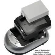 Camera Battery Charger Adaptor Plate for HP C8872A, Pentax EI-D-Li1 and Trimble