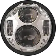 Motorcycle Headlight For Harley For Dyna FXCW FXCWC FXSBSE FXSTB 5.75 Inch Round Led Headlight With High/Low Beam 51W Spider shape Motorcycle Head Light