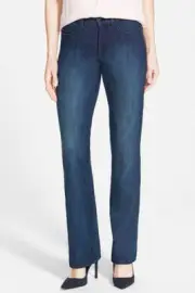 NEW NYDJ 10 P Not Your Daughters Jeans pants Barbara bootcut Cooper plain pocket