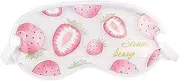 1 x Eye Mask, 190 mm x 90 mm, Made of PVC, Fruit Motif, Reusable, Elastic, Adjustable, Perfect Fit, Heat and Cold Effect.