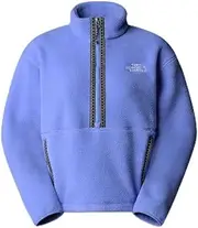 [THE NORTH FACE] Women's Fleeski 1/4 Zip Sweatshirt, Virtual Blue, XL