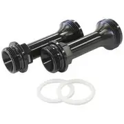Aeroflow Replacement 7/8-20" Leg Black Fuel Log 64-2037 Holley Carb - AF59-2137BLK