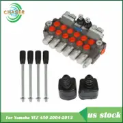 Hydraulic Backhoe Directional Control Valve With 2 Joysticks 6 Spool 11 GPM