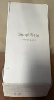 SimpliSafe Smart Door Lock with PIN Keypad (BLACK) SSLK1 Matte Black