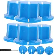 JOINPAYA 1 Set Decorative Potentiometer Control Knobs for Electric Guitar Bass Volume Knob with Screwdriver Durable and Wear Resistant Guitar Amplifier Accessories