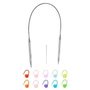 10.25 Gauge Knitting Circular Needle 16 Inch with Needle & Stitch Markers