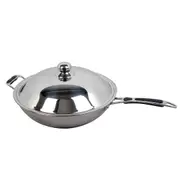Benchstar O 360 Wok With Lid For Induction Wok - Woks (IW-WOKLID36) - IW-WOKLID36
