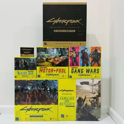 Cyberpunk 2077 Gangs of Night City Exclusive Edition Kickstarter Legend Pledge