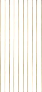 uxcell 10 Pcs Brass Round Rod, 1.8mm x 8" Lathe Bar Stock H59 Brass Round Stock for DIY Craft Making Hardware Novelty Model Car Plane Boat Ship, Copper