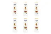 6x Dove Women's Nourishing Oil Care 400ml Shampoo Care For Dry & Frizzy Hair