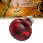 Reptile Heat Lamp Bulb UVB Efficient Basking Light For Lizard Red AU