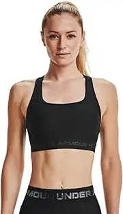 [Under Armour] Women’s Crossback Mid Impact Sports Bra