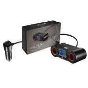 Vehicle Power Socket Adapter with USB Ports Handy Car Charge Lighters Adapter