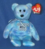 TY DEUCE the BEAR BEANIE BABY - MINT with MINT TAG