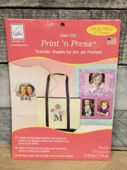 June Tailer Iron-On Print 'n Press Transfer Sheets 10 Pack D5