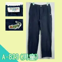 在飛比找Yahoo!奇摩拍賣優惠-寶貝屋【直購50元】專櫃品: 鱷魚牌黑色休閒長褲(100%棉