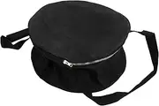 Baxnore Cooker Oven Storage Bag, Wet Wax Water Proofing Canvas Outdoor Pot Storage Bag, Water Proofing Outdoor Camping Cooking Bag for Outdoor Camping (Black)