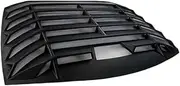 Car Rear Window Louver Compatible for Subaru BRZ Compatible for Toyota GT86 86 ABS Matte Black Quarter Spoiler Panel Air Outlet Diffuser Shutter Frame