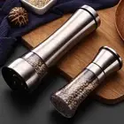 Functional Stainless Steel Manual Salt/Pepper Mill Grinder for Kitchen Use