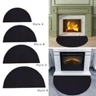 Fireproof Fireplace Mat Fire Retardant Pad for Farmhouse Courtyard Indoor