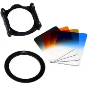 Filter Holder, 4x Grad Filters & 82mm Lens Adapter Ring - Cokin Z-Pro Compatible