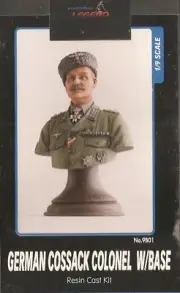 Legend Productions WWII German Cossack Colonel 1/9 Scale Model Kit