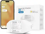 [meross] WLAN Switch Works with Apple HomeKit, Smart Switch Remote Control with Siri Alexa, Google Assistant, SmartThings, DIY Smart for Electric Household Appliances