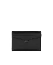 Marc Jacobs The Slim Press-Stud Fastened Bi-Fold Wallet One size Black