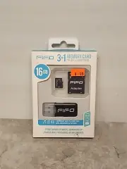 U5 Fifo 3in-1 Kit (16GB) Memory Card + Micro-USB Adapters Rt18