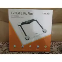 在飛比找蝦皮購物優惠-GOLiFE Fit Plus 藍牙智慧體重計 全新未拆封 