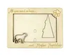 Neapolitan Mastiff plywood picture frame Art-Dog