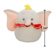 Squishmallows Dumbo Official Disney Ultrasoft Plush 14" Stuffed Animal Elephant
