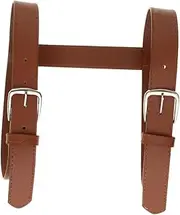 Generic Blanket Straps Gripper Handlebar Buckle Travel Carrying Webbing Tape Protector Balls Foldable Mat Sand Window Kit Tie Ratchet Ladder Gear Apparel Runner Heavy Brown Pu Leather