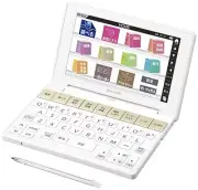 Sharp Color Electronic dictionary Brain life and culture white PW-SA3-W Japan