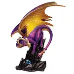 'Artisans Guardian' Illuminated Dragon Sculpture