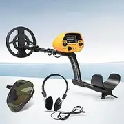 Professional Metal Detector with Waterproof Search Coil, Adjustable Length & Dual Modes - for Adults Kids Beginners, Treasure Hunting, Security Check, Gold