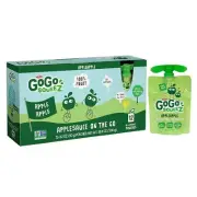 GoGo SqueeZ Applesauce Pouches, Apple Apple, 3.2 Ounce (32 Count)