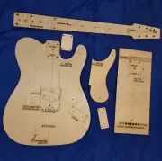 Guitar Body, Neck &Pickguard Router Template Set 49 Snakehead Prototype Tele
