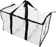 Large Capacity Duffle Bag for Moving House Woven Tote Bag Storage for Comforter Blanket Storage